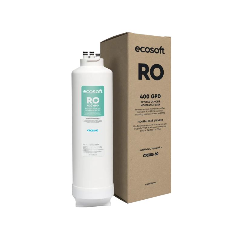 „Ecosoft“ 400 GPD membraninis elementas, skirtas CROSS 60 - pilt 2