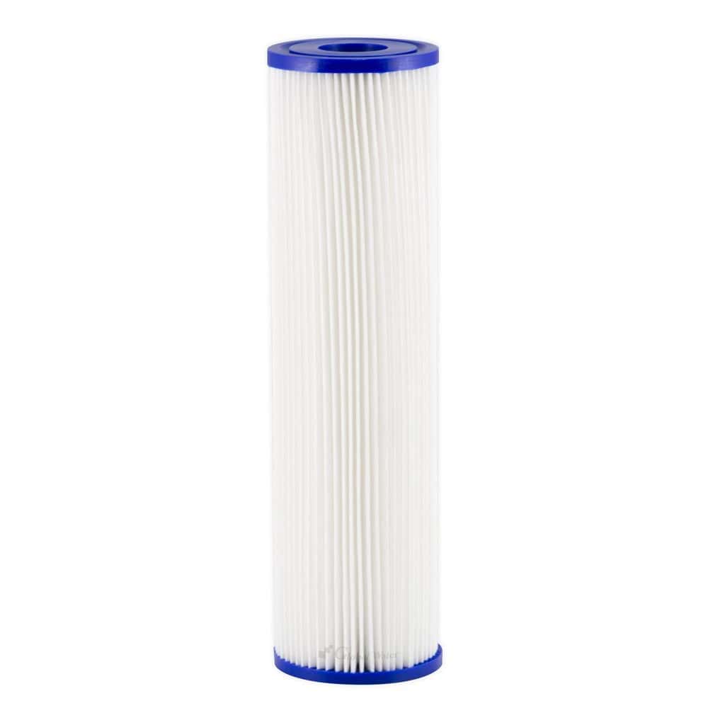 Replaceable water filter cartridge for pool and spa filtration, compatible with filterplace.eu and filterplace.lt products for clean, clear water.
