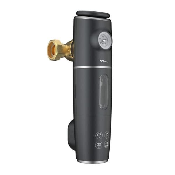 High-quality electric water pump with digital control, pressure gauge, and durable design for efficient water management in residential or commercial settings.