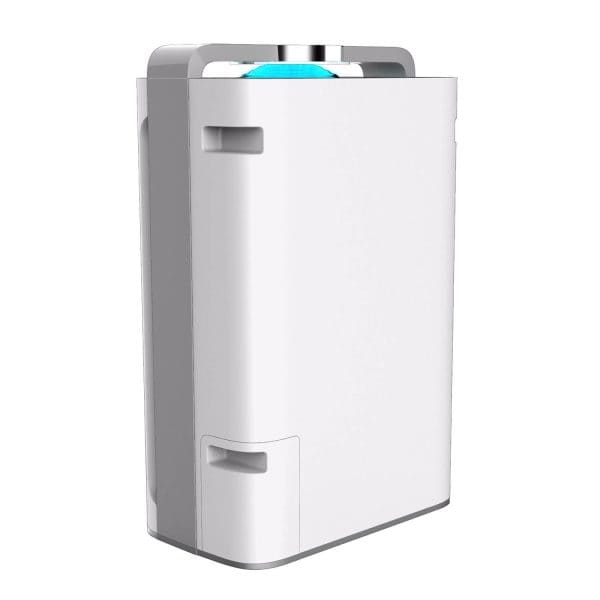 High-efficiency air purifier with HEPA filter, ideal for removing dust, allergens, and airborne pollutants to improve indoor air quality and promote healthier living environments.