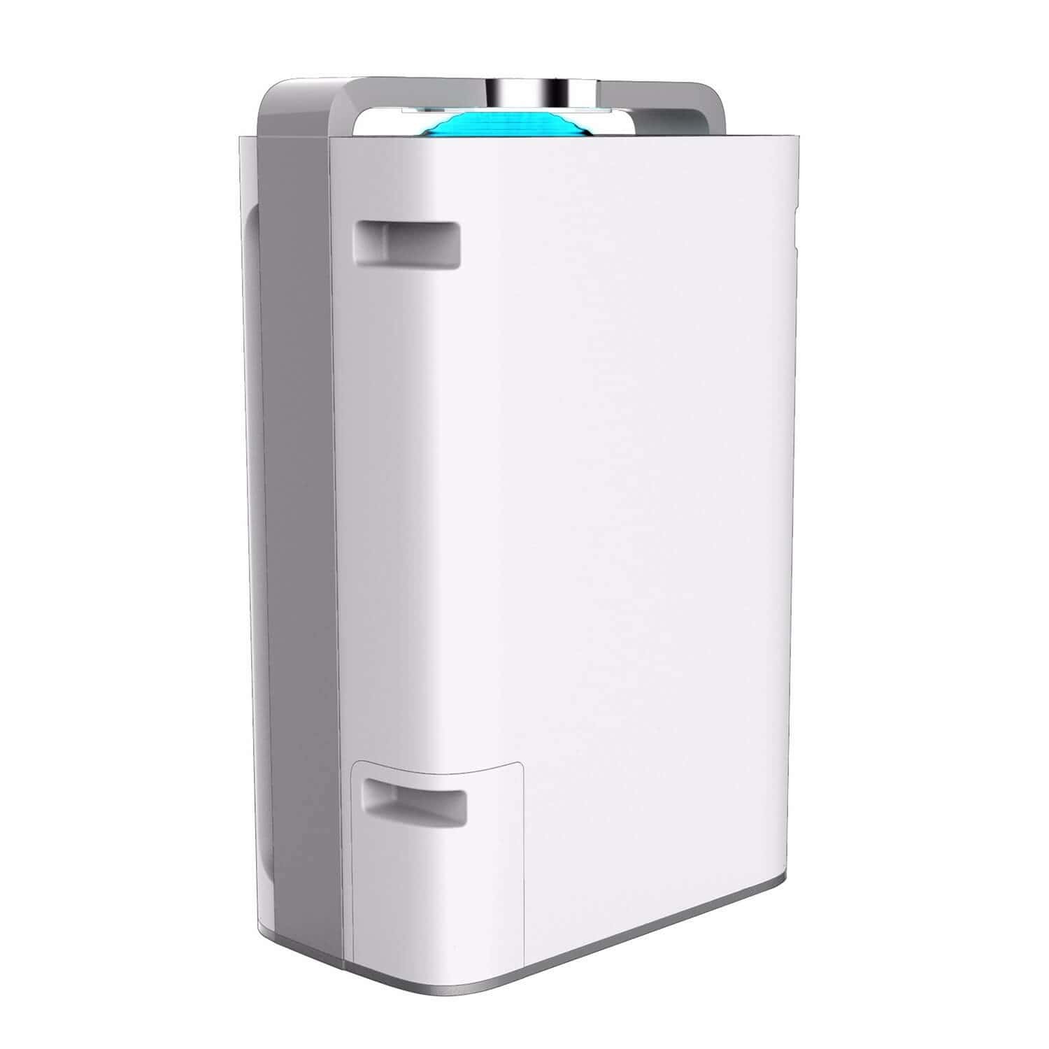 High-efficiency air purifier with HEPA filter, ideal for removing dust, allergens, and airborne pollutants to improve indoor air quality and promote healthier living environments.