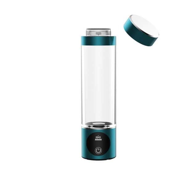 Silence personal air purifier with a sleek cylindrical design, digital display, and detachable top for effective air filtration and purification. Perfect for home or office use.