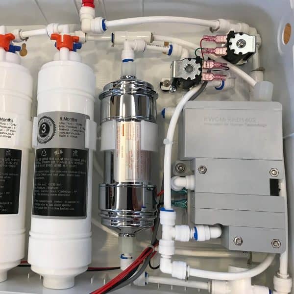 Replace existing water filter and water purification system for optimal clean drinking water. Perfect for home and office use, featuring durable filtration components.